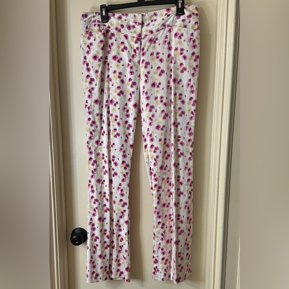 Nicole by Nicole Miller Floral Print Pants